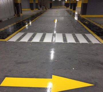 کفپوش اپوکسی پارکینگ بیمارستان عسگریه 13