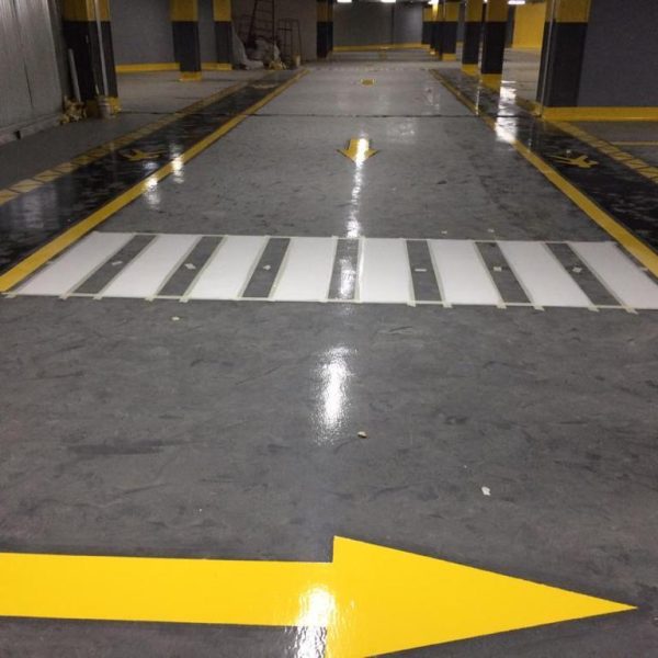 کفپوش اپوکسی پارکینگ بیمارستان عسگریه 13