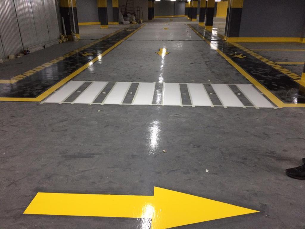 کفپوش اپوکسی پارکینگ بیمارستان عسگریه 13