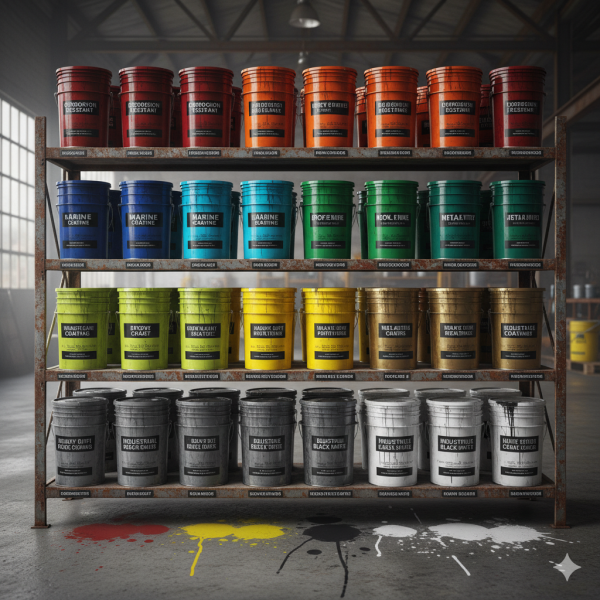 رنگ پودری ساده براق شرکت رنس